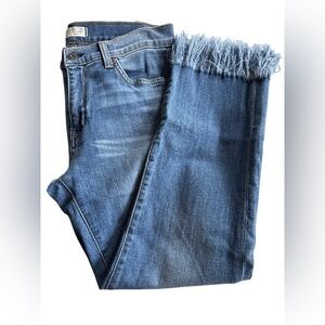 Principle Denim Innovations Blue Frayed Hem Women’s Jeans